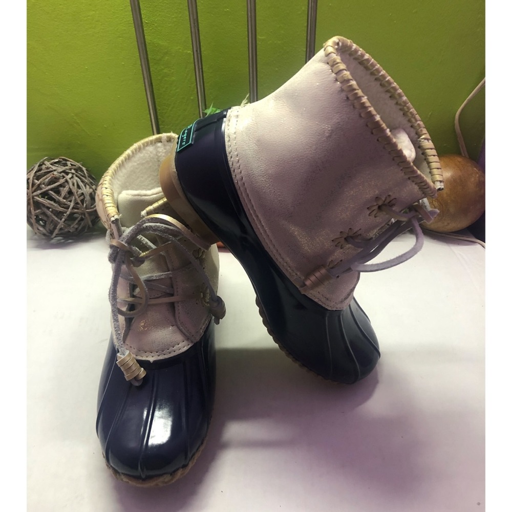 Jack Rodgers metallic rain boots